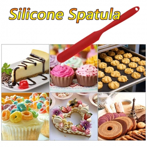 Grade Silikon Spatula Seti(4 Para, Renkli)