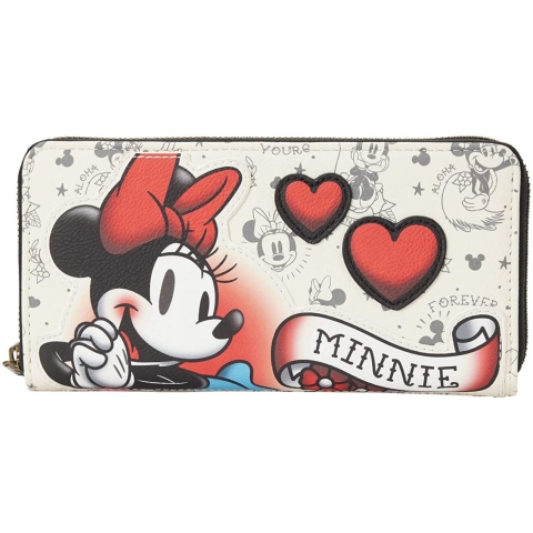 Loungefly Disney Minnie Mouse Tattoo Kadn Czdan