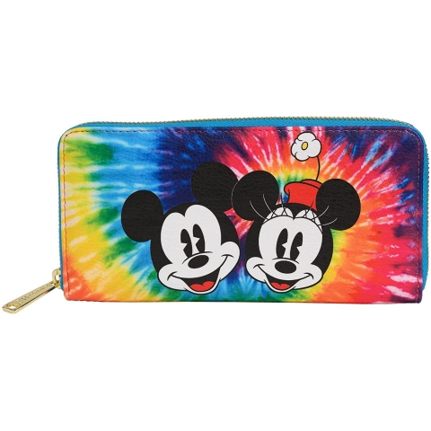 Loungefly Disney Mickey Minnie Mouse Tie Dye Kadn Czdan