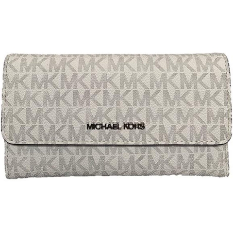 Michael Kors Kadn Deri Czdan (Beyaz)