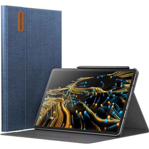 INFILAND Galaxy Tab S9 Plus ok Al Klf-Blue