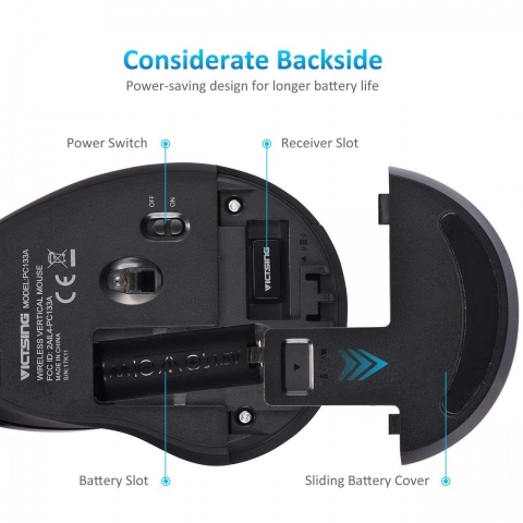 VicTsing Dikey Ergonomik Mouse