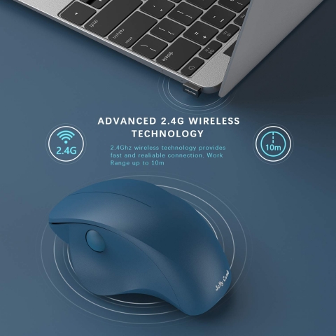 Jelly Comb Wireless Scrollball Ergonomik Mouse