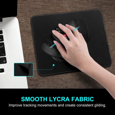 VicTsing Wireless Ergonomik Mouse and Mouse Pad