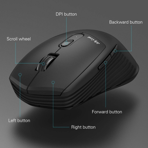 Jelly Comb Wireless Ergonomik Mouse