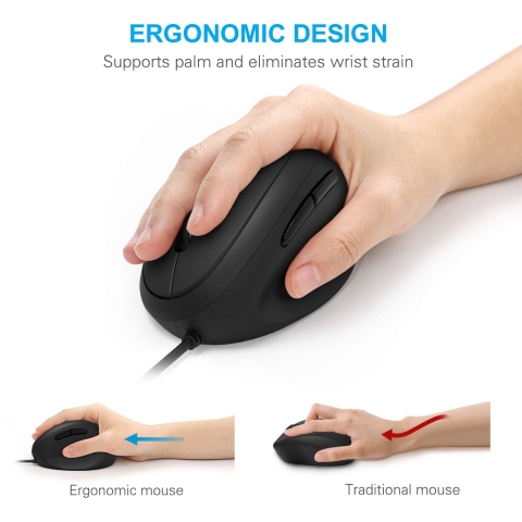 Jelly Comb Type C Ergonomik Vertical Mouse