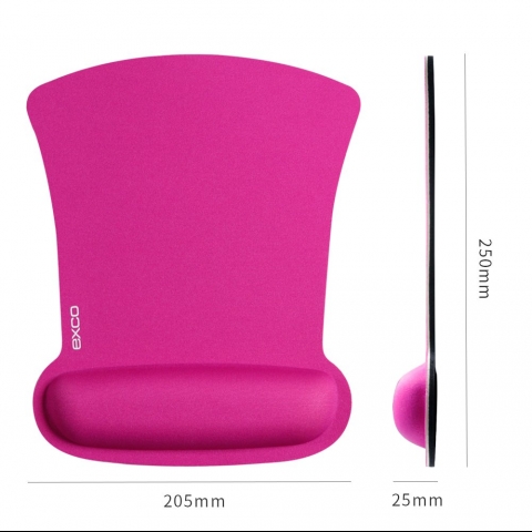 excovip Pembe Ergonomic Mouse Pad