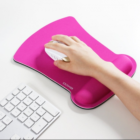 excovip Pembe Ergonomic Mouse Pad