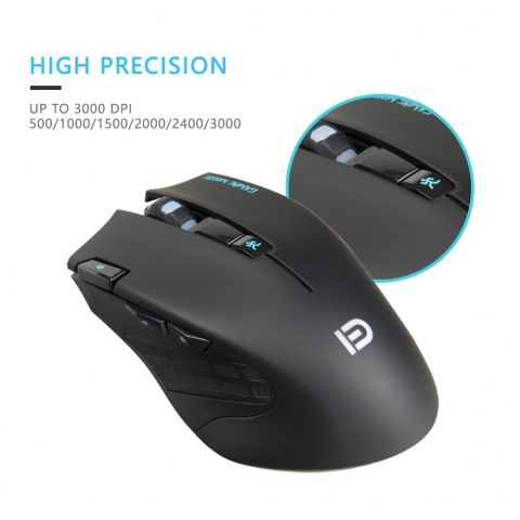 Povee Wireless Wireless Ergonomik Mouse