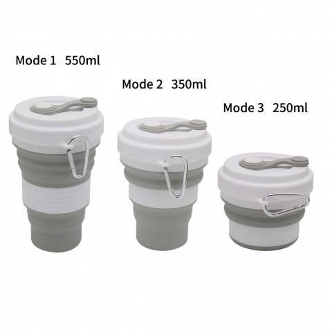 Collapsible Travel Cup, PortableAndLightweight