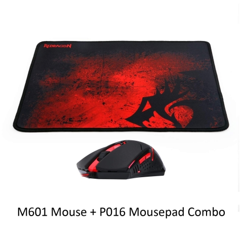 Redragon M601-BA Wired Gaming Mouse Ve Mouse Pad