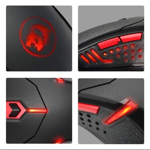 Redragon M601-BA Wired Gaming Mouse Ve Mouse Pad