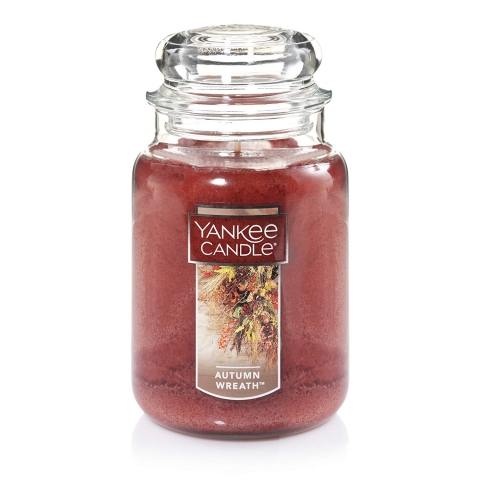 Yankee Candle Large Kavanoz Mum (Autumn Wreath)