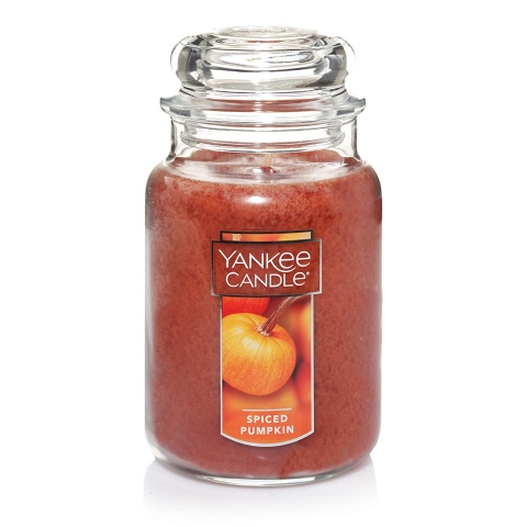 Yankee Candle Large Kavanoz Mum (Spiced Pumpkin)