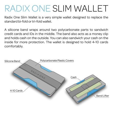 Radix Minimalist Polikarbon Czdan (Krmz)