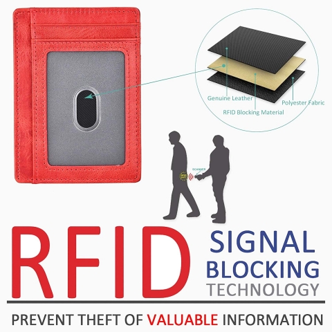 Kinzd RFID Engellemeli Minimalist Kartlk