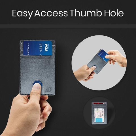 Access nce Minimalist RFID Engellenemeli Kartlk (Gri)