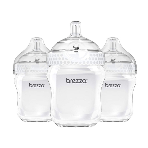 Baby Brezza Biberon (266ml) (Beyaz) (3Adet)