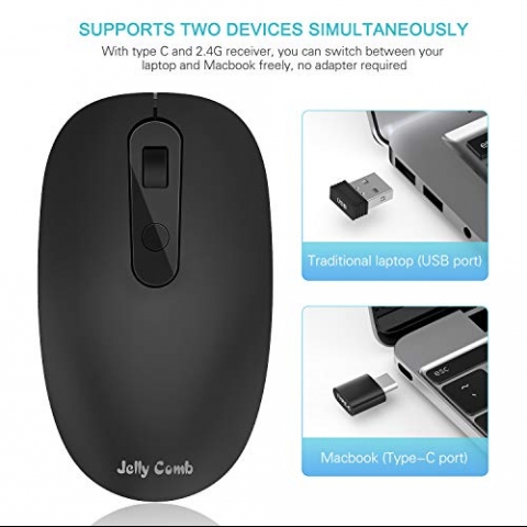 Jelly Comb Type C Wireless Mouse