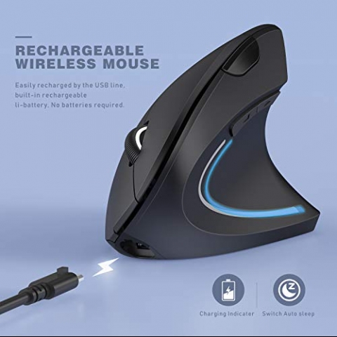 Jelly Comb Wireless Ergonomic Mouse