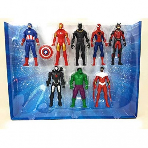 Marvel Avengers Action Figr Set(8 para)