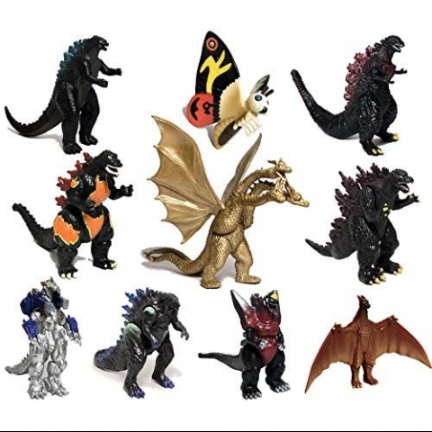 EZFun Godzilla Aksiyon Figr Set(10 para)