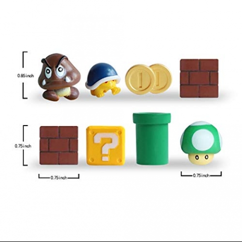 HXDZFX Super Mario Action Figr Set