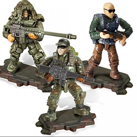 YEIBOBO Military Action Figr Set (6 Para)