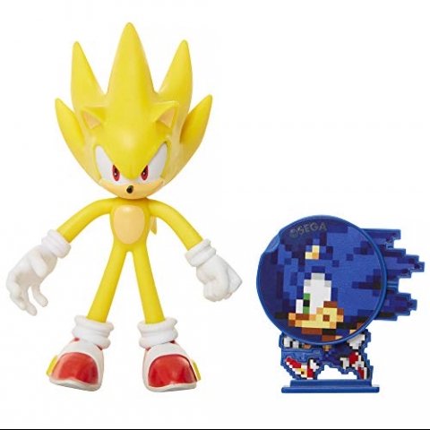 Sonic The Hedgehog Collectible Super Sonic 4 Action Figr