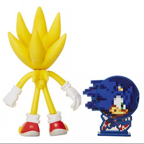 Sonic The Hedgehog Collectible Super Sonic 4 Action Figr