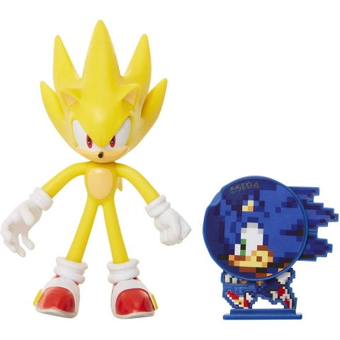 Sonic The Hedgehog Collectible Super Sonic 4 Action Figr