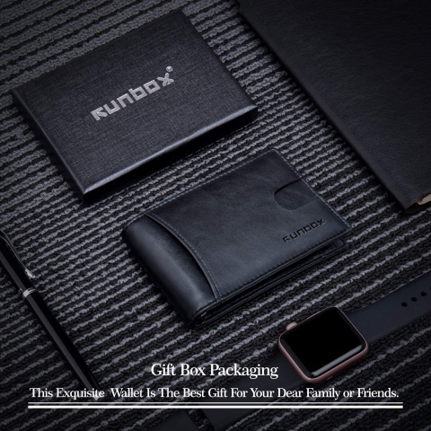 RUNBOX Minimalist nce Erkek Czdan (Siyah)