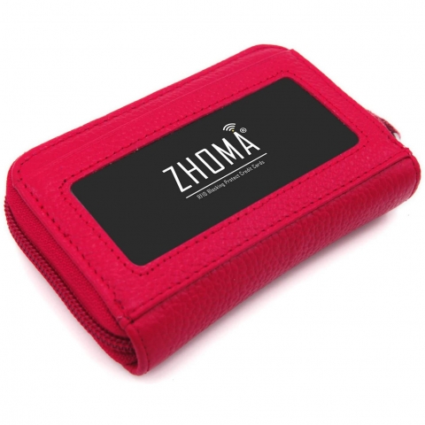 Zhoma RFID Engellemeli Unisex Kartlk (Pembe)