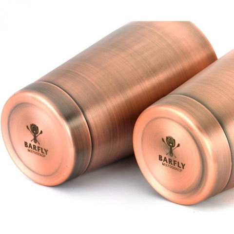 Barfly Shaker Kokteyl Tin Set (Antique Copper)