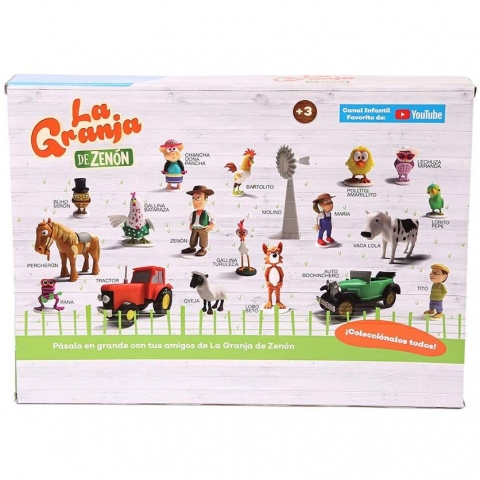 La Granja de Zenon Adventure Action Figr Set