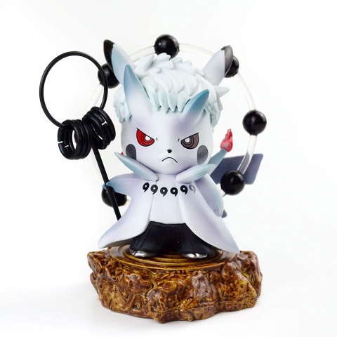 OOKVIVI Pikachu Cosplay Uchiha Obito Action Figr