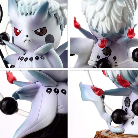 OOKVIVI Pikachu Cosplay Uchiha Obito Action Figr