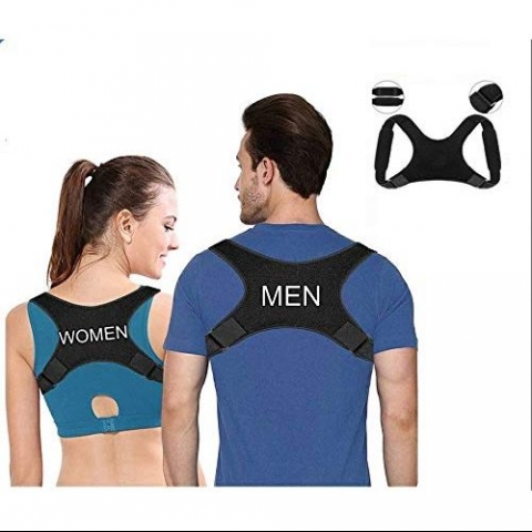 Posture Corrector Unisex Standart Beden Srt Korsesi (Siyah)