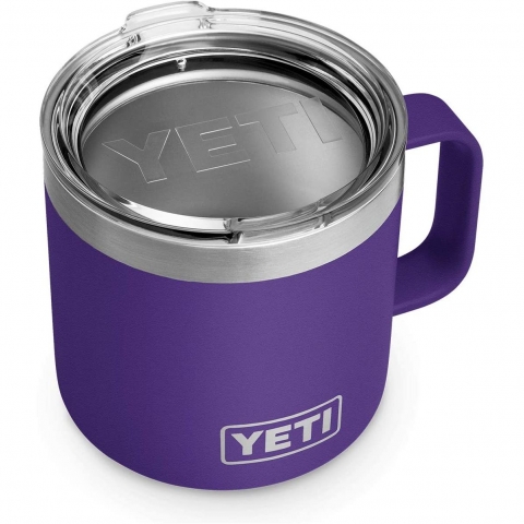 YETI Rambler Paslanmaz elik Termos Kupa (Mor)(415ml)