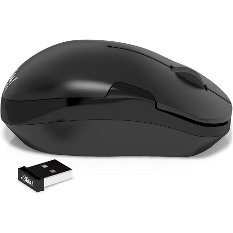 ShhhMouse Bluetooth Optik Ergonomik Mouse (Siyah)