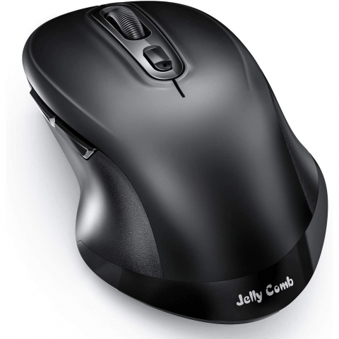 Jelly Comb 2.4GHz Ergonomik Wireless Mouse (Siyah)