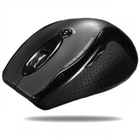 Adesso Wireless Ergonomik Mouse (Siyah)