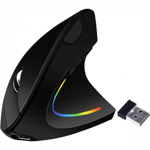 Funwaretech Ergonomik Dikey Wireless Mouse