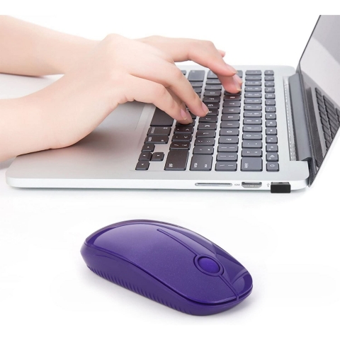 Jelly Comb 2.4GHz Wireless Bluetooth Mouse (Mor)