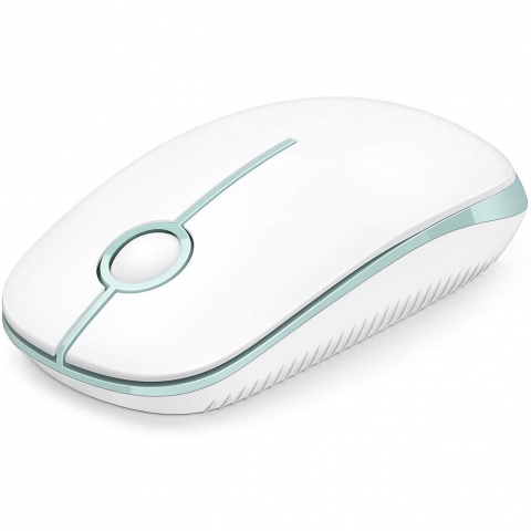 Jelly Comb 2.4G Wireless Mouse (Beyaz/Mint)