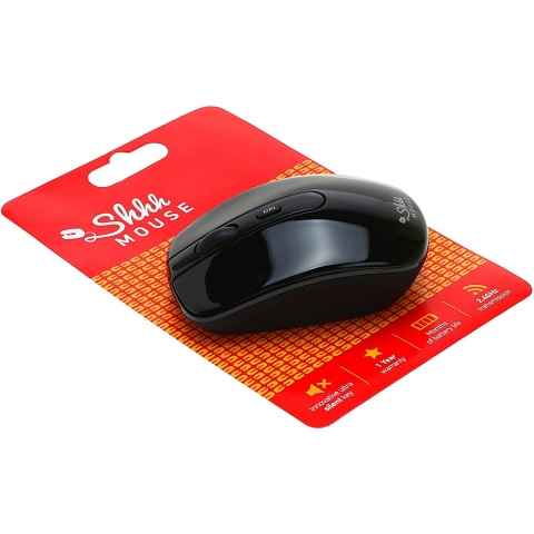 ShhhMouse Wireless Ergonomik Mouse (Siyah)