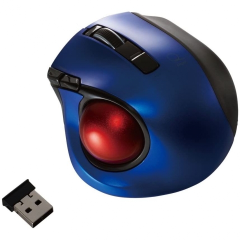 Nakabayash Digio2 Bluetooth Wireless Trackball Mouse(Mavi)