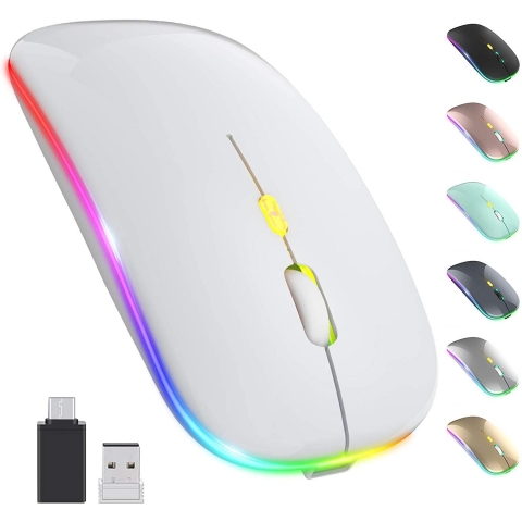 OKIMO Wireless Ergonomik Mouse (Beyaz)