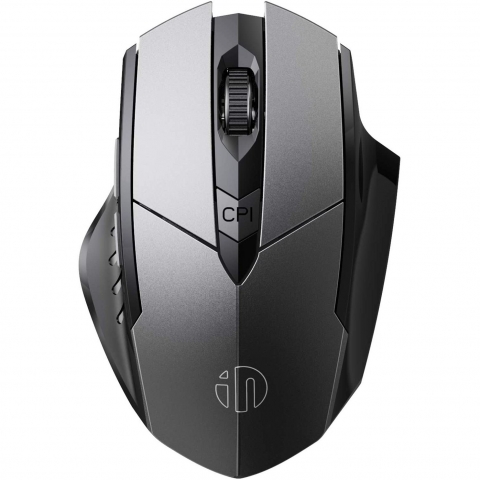 INPHIC Wireless Ergonomik Optical Mouse (Gri)(1600DPI)