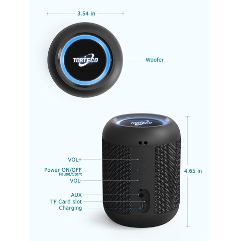 Torteco Bluetooth Hoparlr